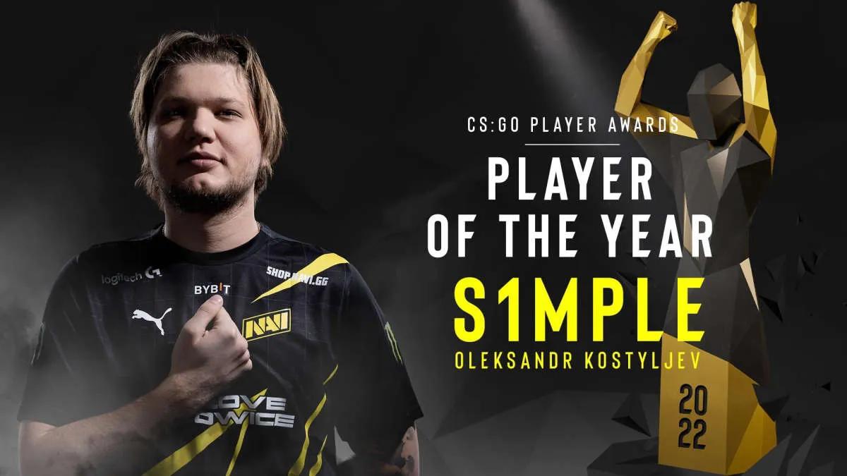 s1 mple est ESL joueur de l'année 2022