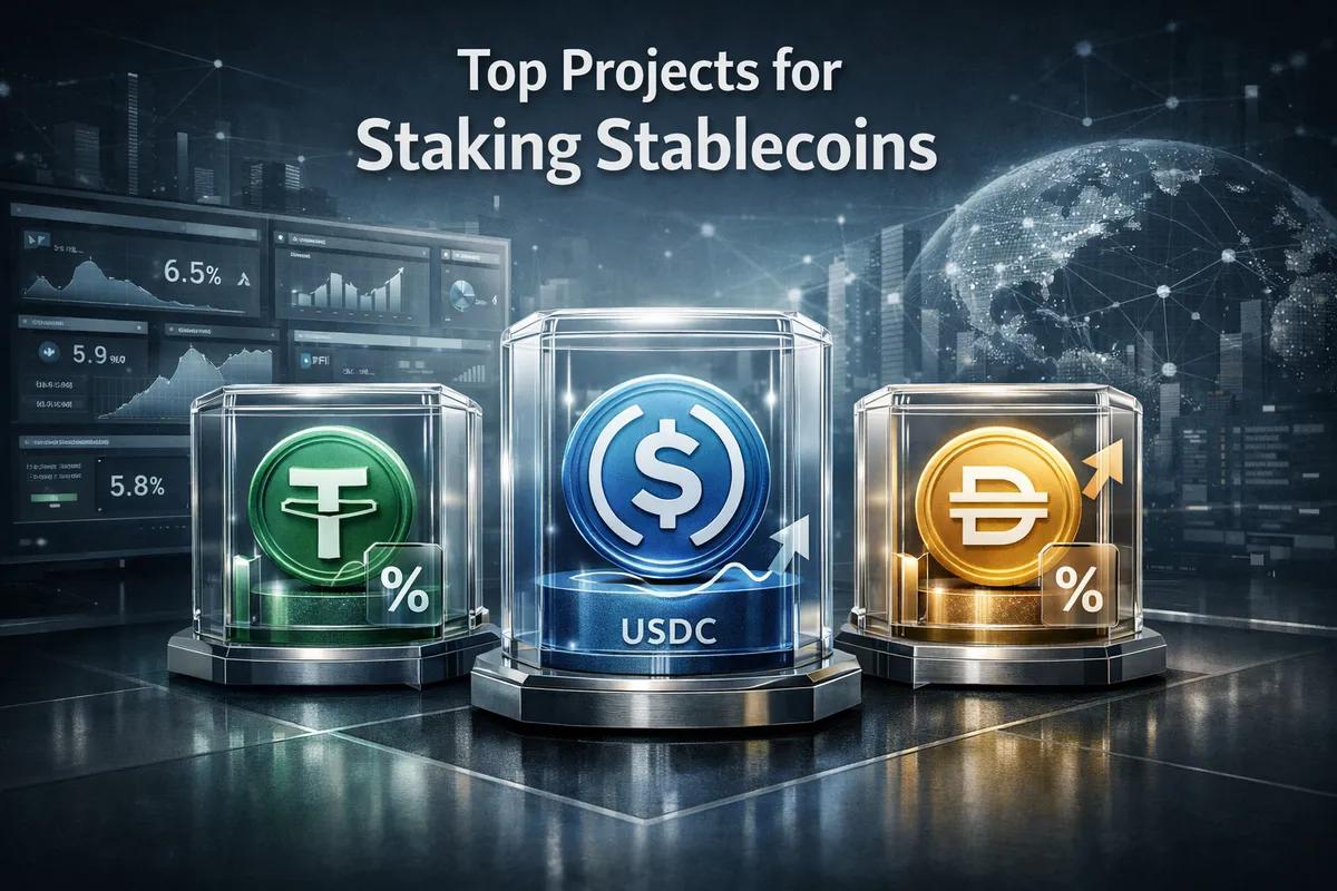 Principaux projets de mise en jeu de Stablecoins