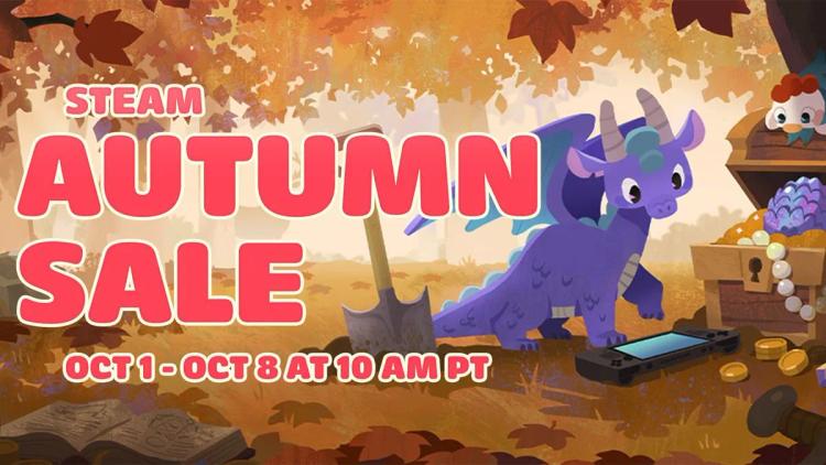 La vente d'automne de Steam a été annoncée et durera jusqu'au 8 octobre