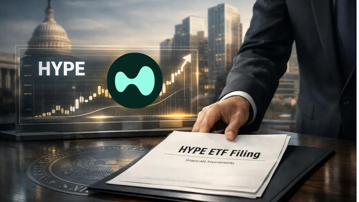 Fichiers en niveaux de gris auprès de la SEC pour l'ETF Spot HYPE sur le jeton hyperliquide