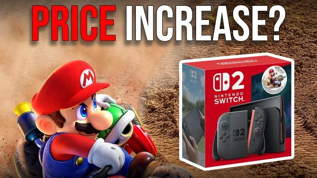 Nintendo augmentera le prix de la Switch 2 à 499 $ / 499 € à partir de septembre