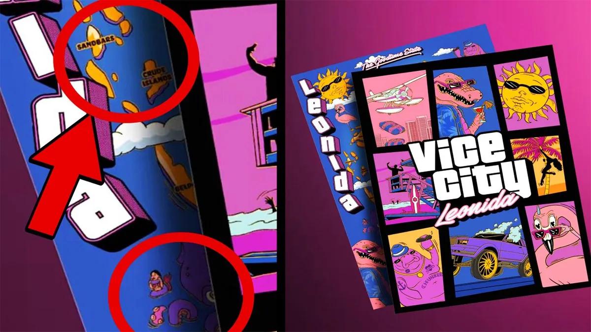 L'édition collector de GTA 6 a accidentellement révélé une partie de la carte du jeu