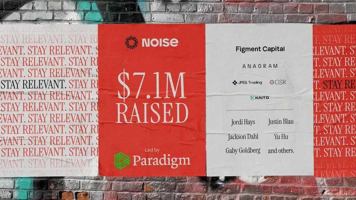 Noise , un nouveau format de marchés prédictifs où les paris sont placés sur la pertinence des sujets