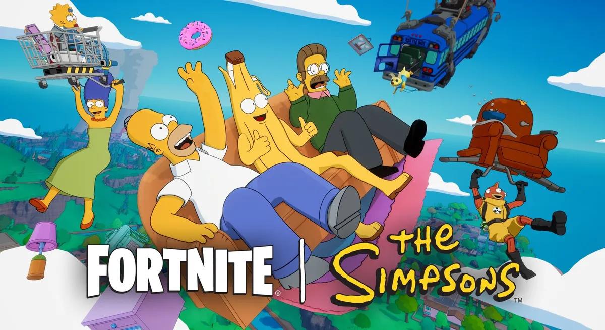 Fortnite débarque à Springfield dans un crossover déjanté avec les Simpsons