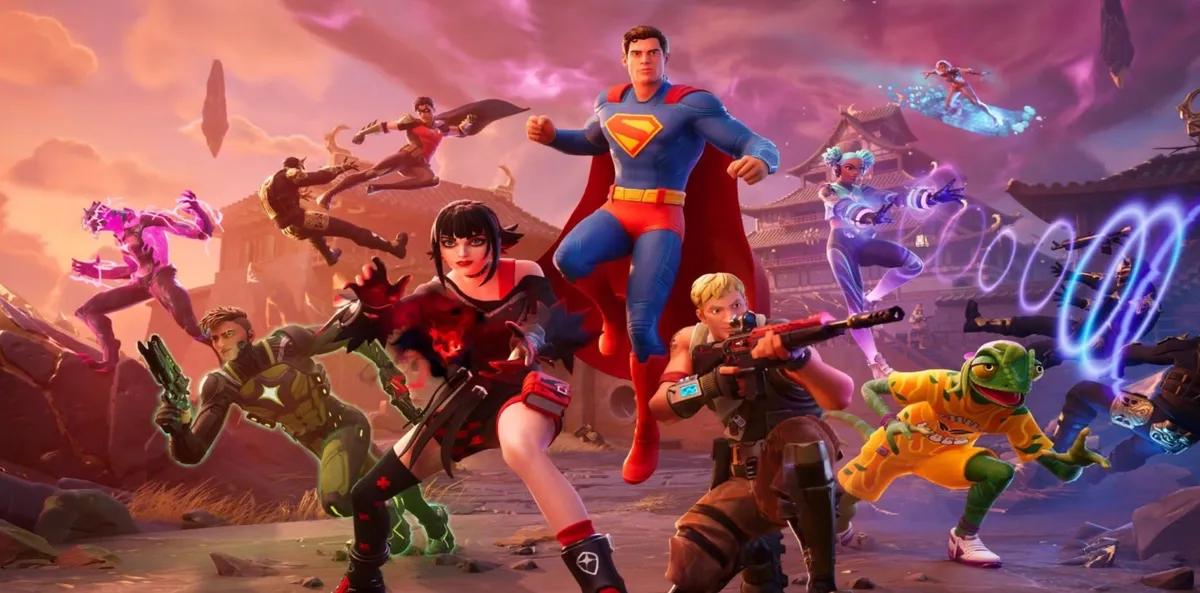 Une fuite dans Fortnite révèle des détails sur le prochain croisement entre Superman et DC