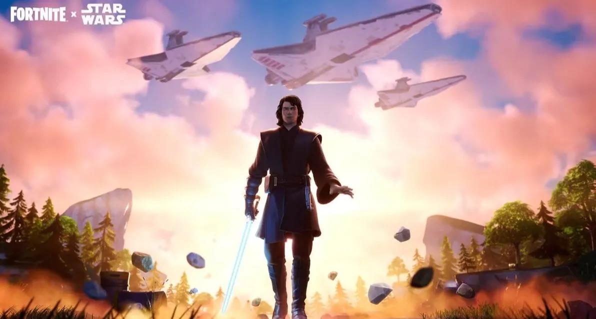 Le jeu Fortnite devrait proposer un nouveau croisement avec Star Wars