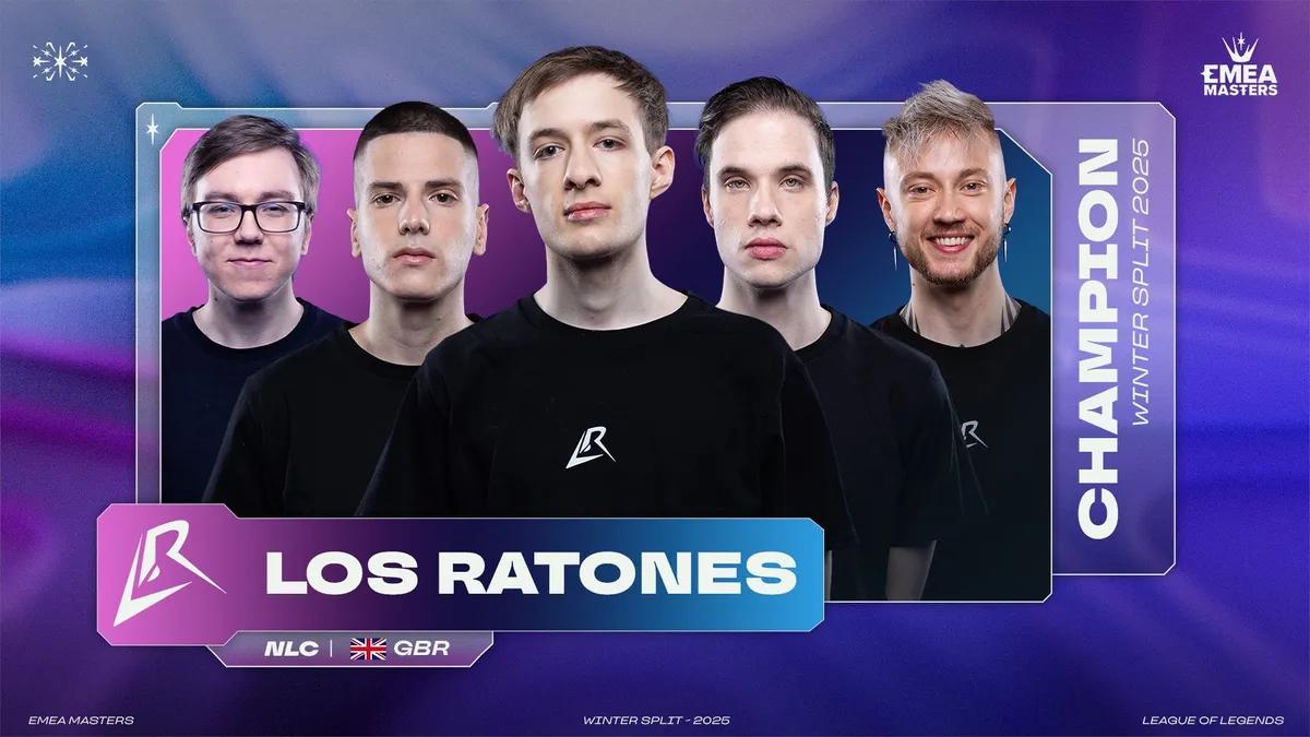 Inarrêtable : Les Ratones remportent le titre de l'EMEA Masters Winter 2025