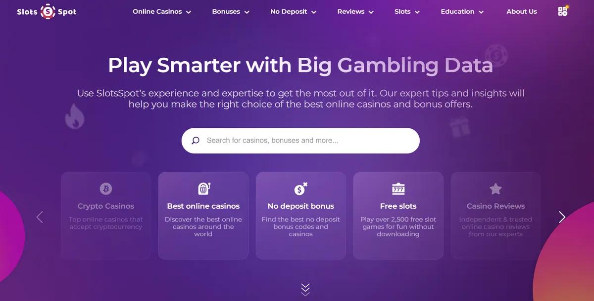 Pourquoi est-il préférable de choisir un casino en ligne sur Slotsspot ?