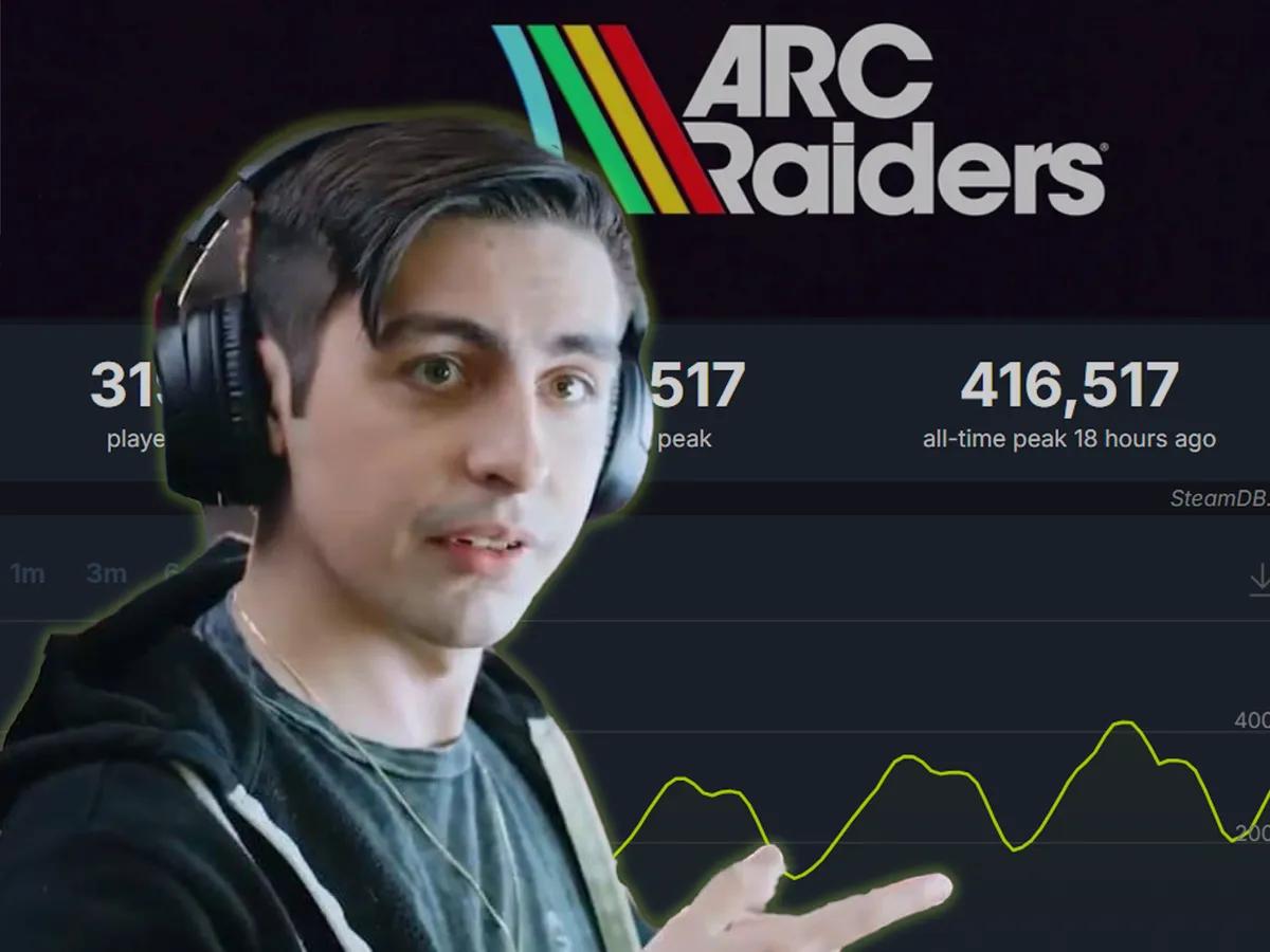 Shroud incite les fans à voter pour Arc Raiders GOTY, et atteint le record de 416 517 joueurs.
