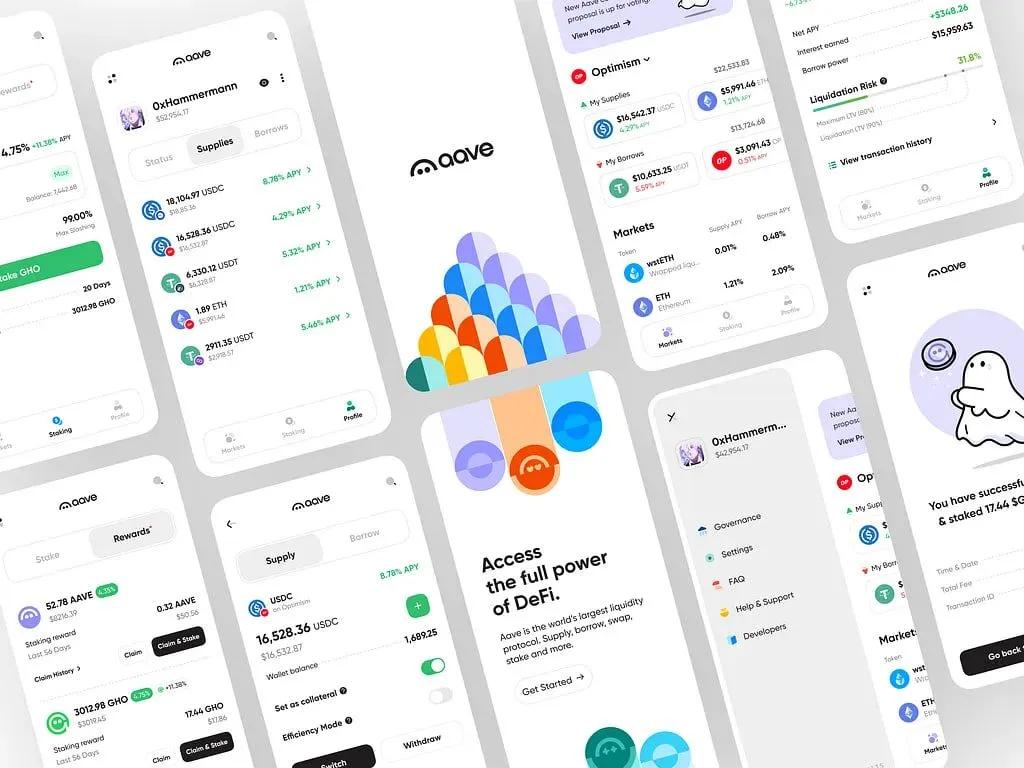 Aave lance l'application "Save and Earn" sur l'Apple Store