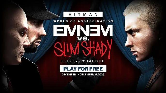 Hitman fait équipe avec Eminem : Traquez le vrai Slim Shady en décembre prochain !