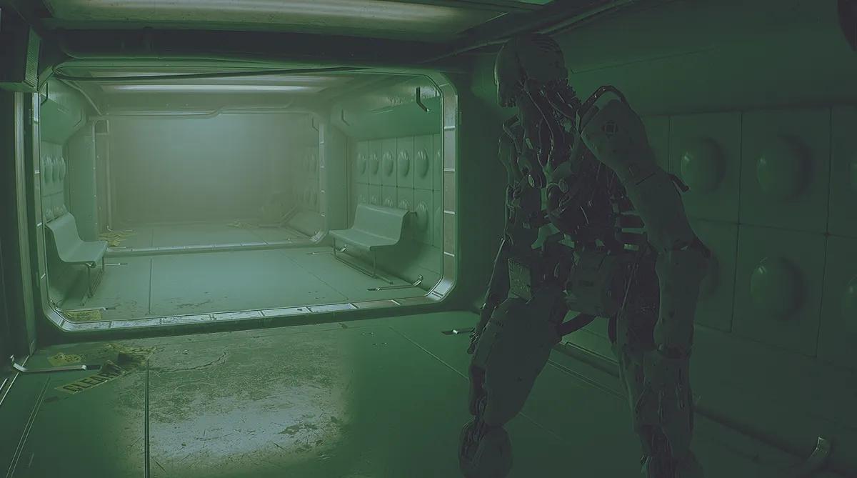 La critique qualifie Routine de descente stupéfiante, mais bloquée, vers l'horreur lunaire.