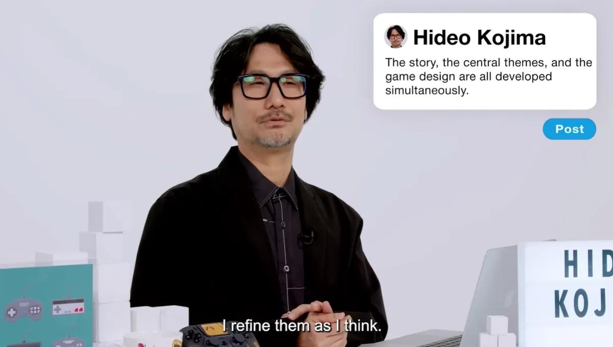 Kojima tourne la caméra sur lui-même et revisite ses règles créatives