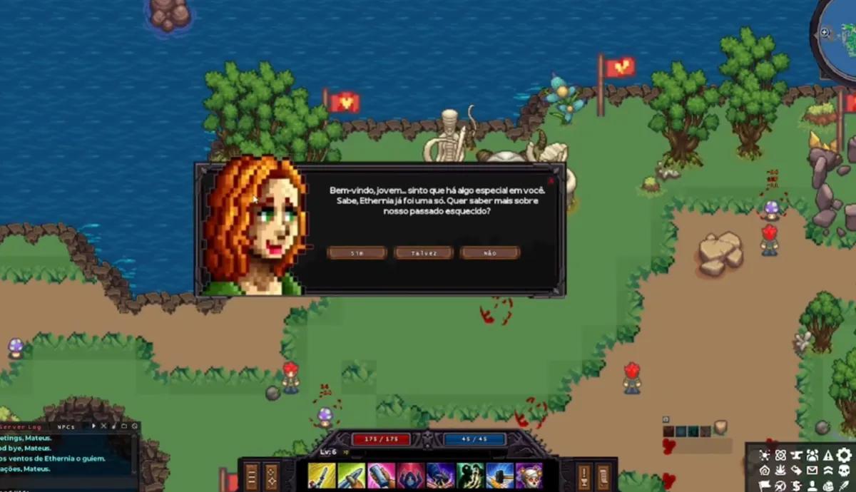 Ethernia est lancé en tant que MMORPG 2D gratuit avec des mécaniques inspirées de Donjons et Dragons.