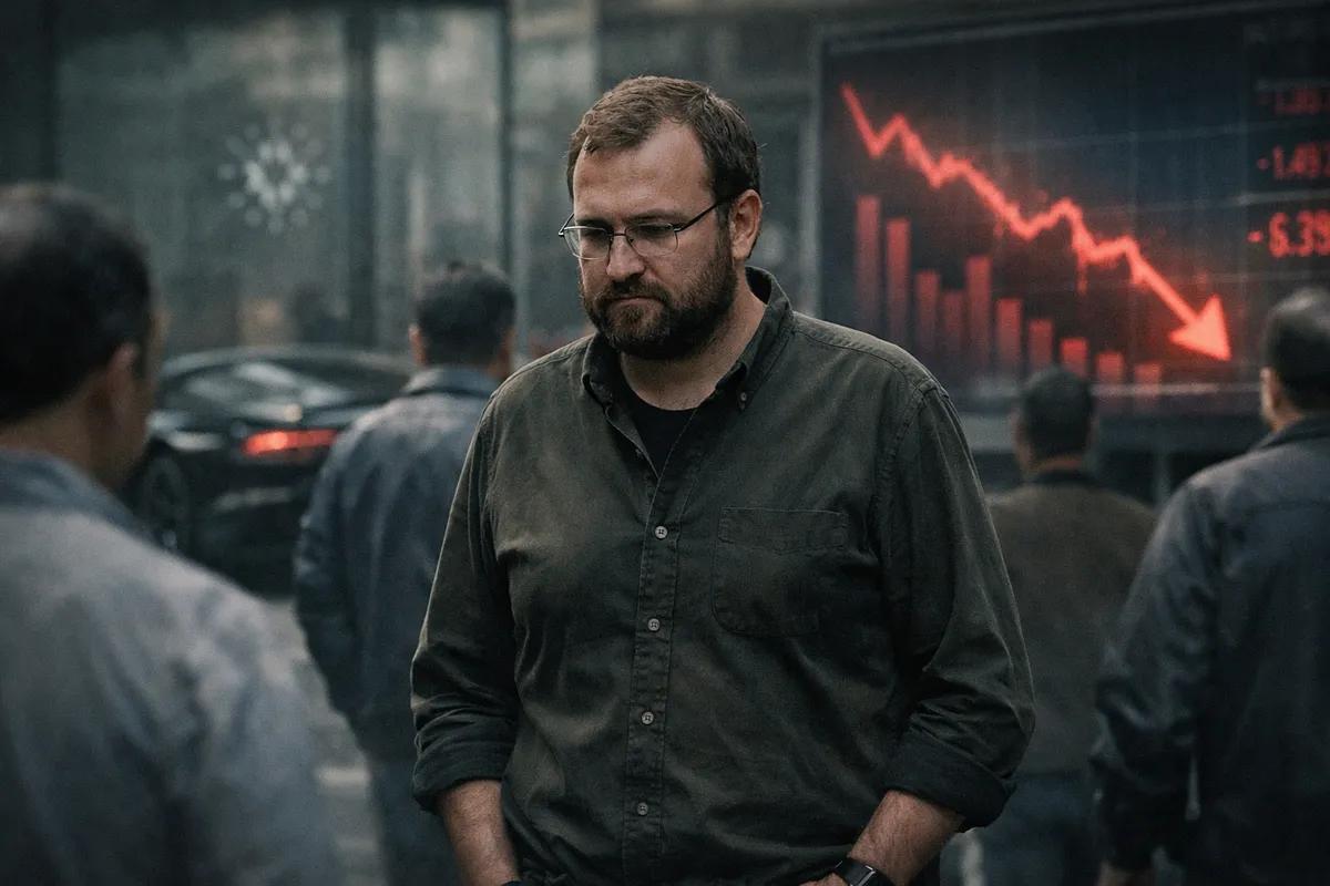 Le fondateur de Cardano se rapproche des gens : De la vente d'une Lamborghini aux pertes de 3 milliards de dollars