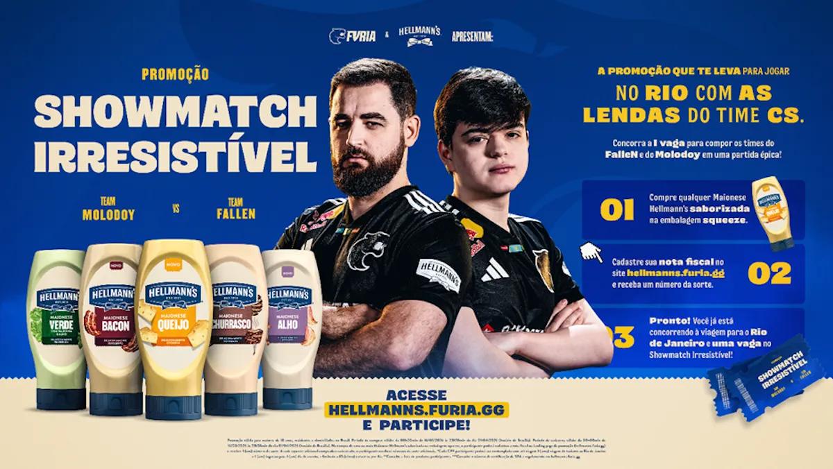 Achetez de la mayonnaise, jouez avec FalleN : Hellmann’s envoie des fans à l’IEM Rio 2026
