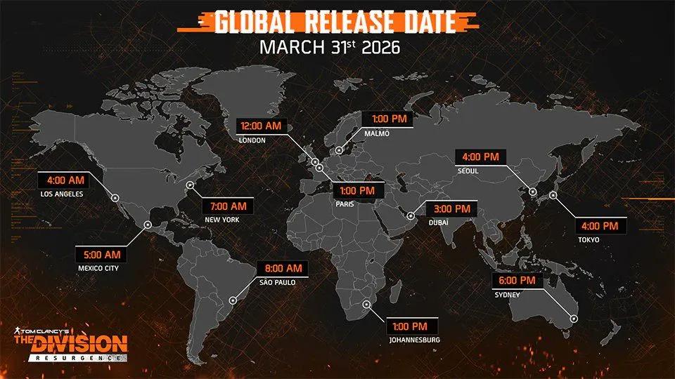 Le retour de The Division se fait sentir dans le monde entier avec des récompenses dès le premier jour