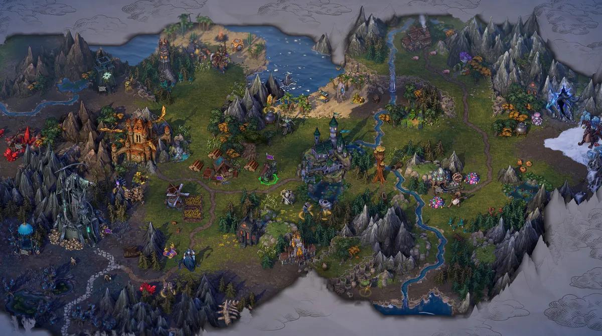 Olden Era reprend là où Heroes 3 s'est arrêté.