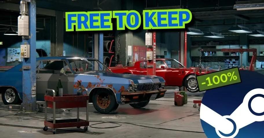 Steam offre gratuitement Car Mechanic Simulator 2018 - Offre à durée limitée, valable jusqu'au 27 mai.
