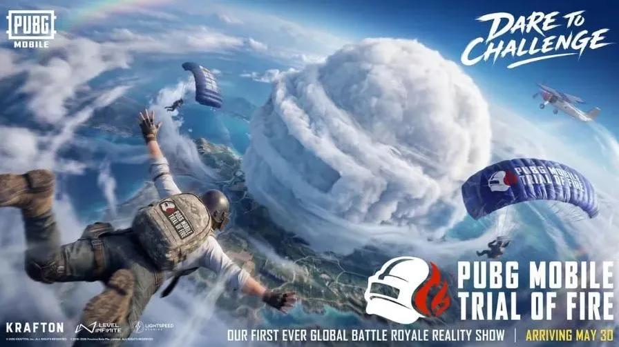 PUBG Mobile annonce sa toute première émission de téléréalité, « Trial of Fire ».