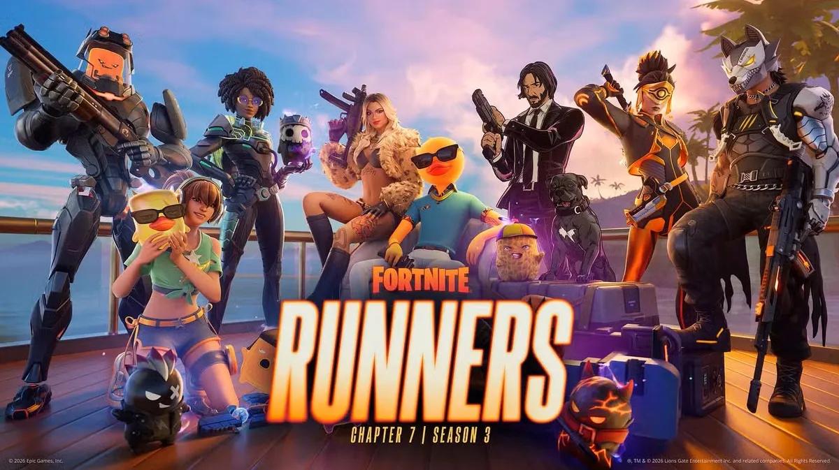 Détails de la date de sortie, de l'heure de début et de la maintenance de la saison 3 du chapitre 7 de Fortnite