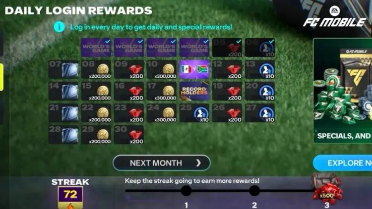L'événement FC Mobile Record Holders devrait être lancé le 18 juin