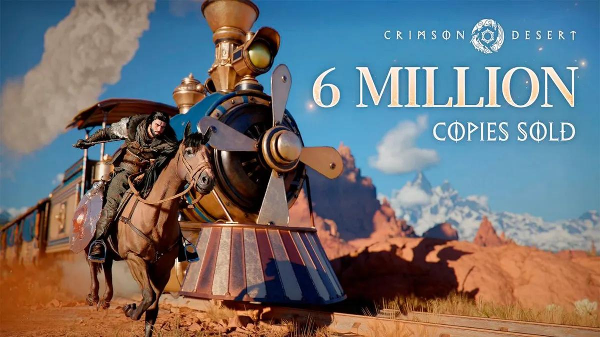 Pearl Abyss annonce que Crimson Desert s'est vendu à 6 millions d'exemplaires dans le monde entier