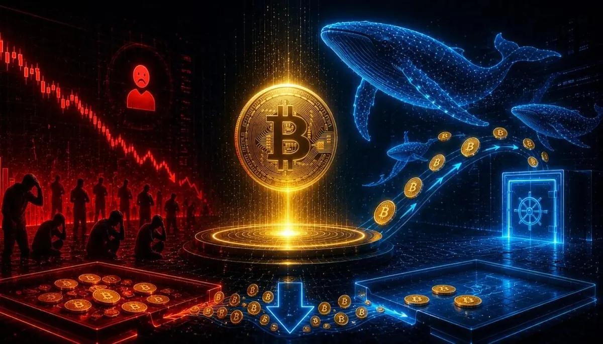 Près de 11 000 BTC ont quitté les échanges en une semaine, les baleines achetant tandis que les investisseurs particuliers vendaient