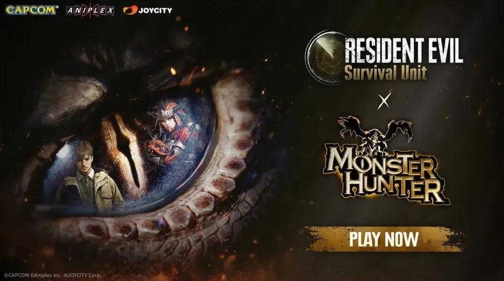 Monster Hunter s'invite dans Resident Evil Survival Unit dans le cadre d'une nouvelle collaboration