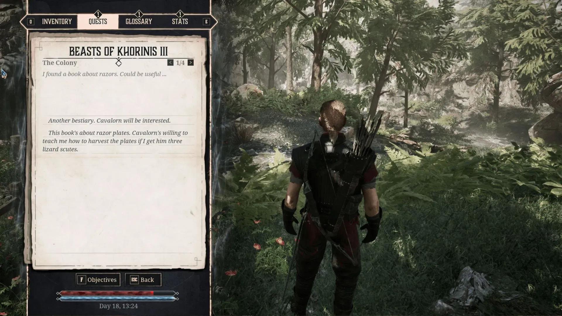 Gothic 1 Remake : toutes les quêtes et récompenses de « Beasts of Khorinis »