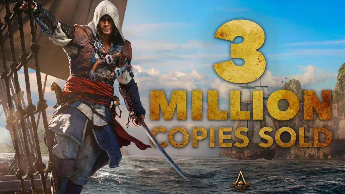 La version « Resynced » d’Assassin’s Creed Black Flag a franchi une nouvelle étape : 3 millions d’exemplaires vendus dans le monde