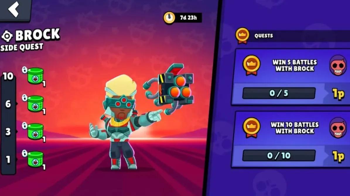 Brawl Stars lance une quête secondaire consacrée à Brock, avec un skin « cyberpunk » gratuit à la clé
