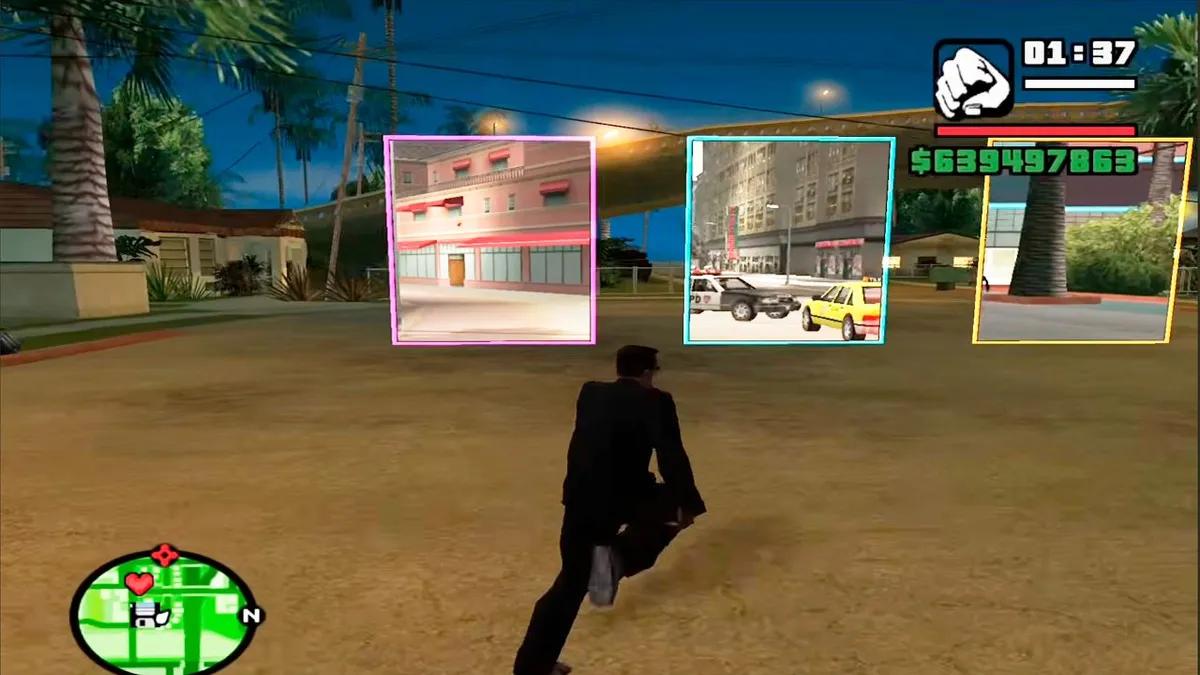 GTA 3, GTA : Vice City et GTA : San Andreas ont été réunis en un seul jeu grâce à un mod de Portal