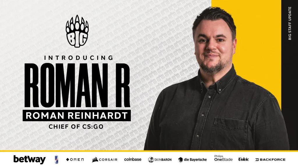 Roman R. est devenu le responsable de BIG pour CS : GO