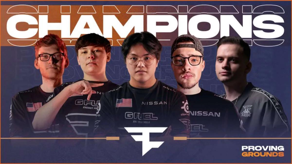 FaZe Clan est devenu le champion Proving Grounds 20 $ k - Spring 2022