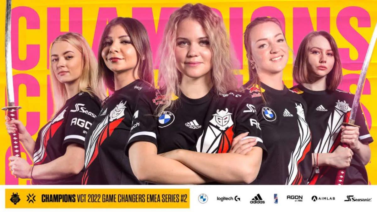 G2 Gozen est devenu le vainqueur de VCT 2022 : Game Changers EMEA Series 2