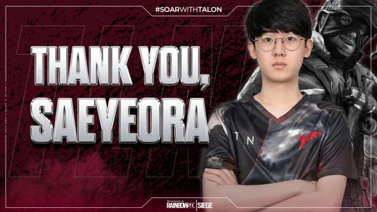 Talon Esports a rompu avec AzzyyyS et Saeyeora