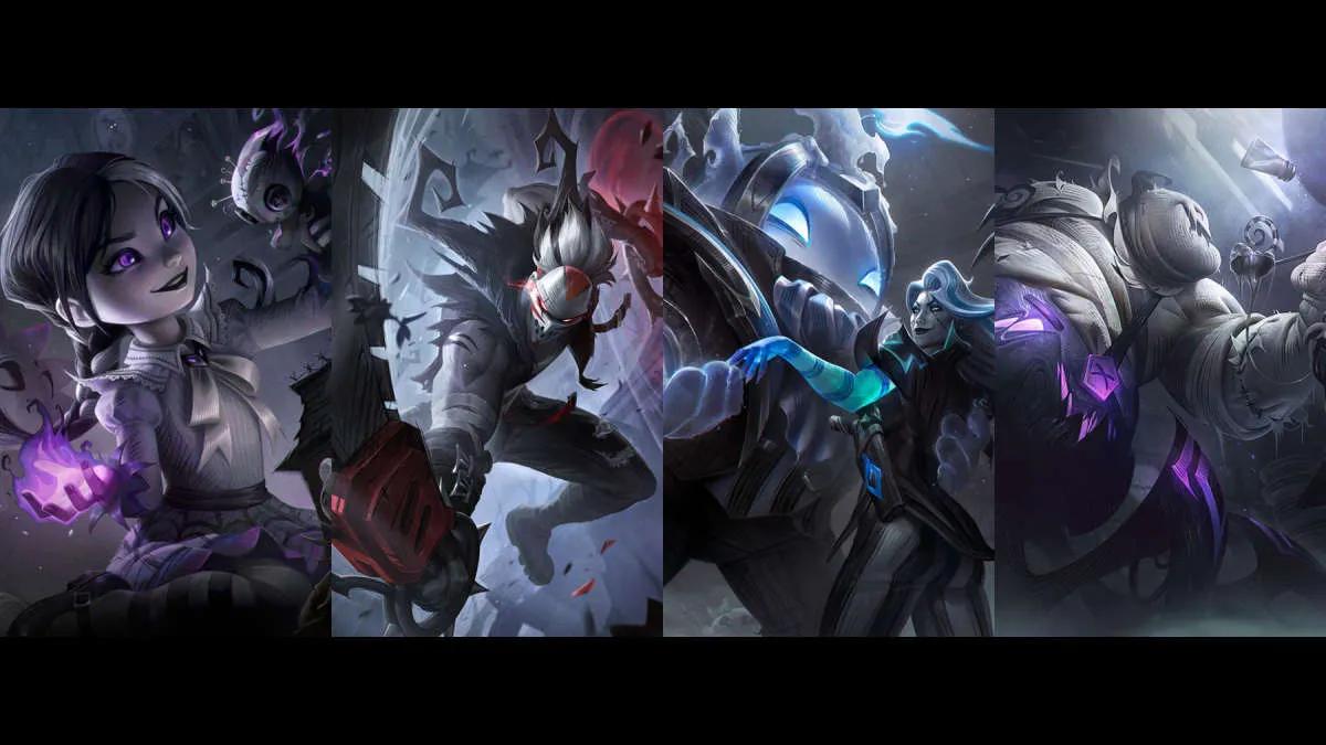 Skins Fright Night : date de sortie, prix et tous les splash art
