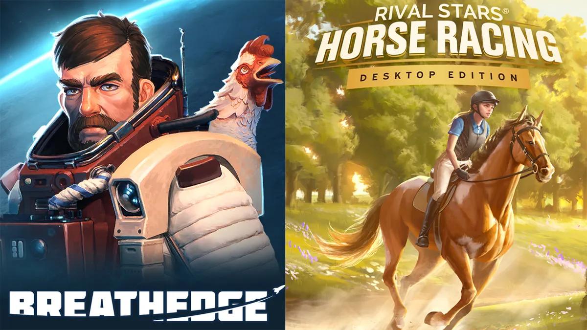 Breathedge et Rival Stars Horse Racing — nouveaux jeux gratuits sur l'Epic Games Store
