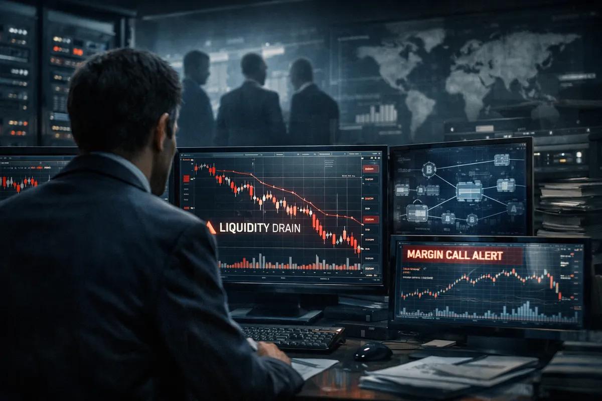 La véritable raison du krach du marché des cryptomonnaies : analyse des coulisses