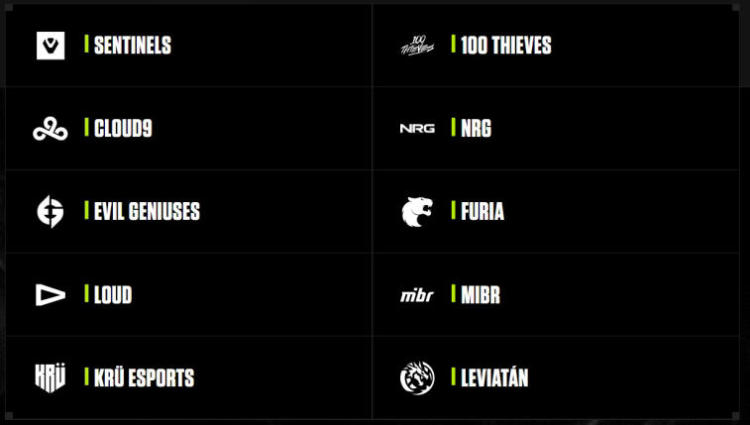 Riot Games a dévoilé une liste de partenaires en Europe, en Amérique et en Asie. Photo 2