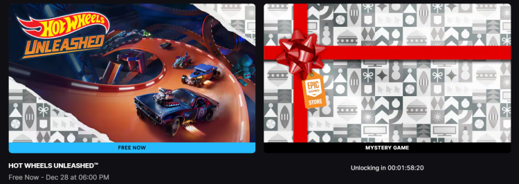 Obtenez HOT WHEELS UNLEASHED gratuitement avec le concours Epic Games Giveaway 2