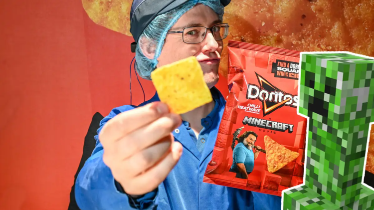 Doritos x Minecraft: collaboration pour la promotion du film Minecraft 1