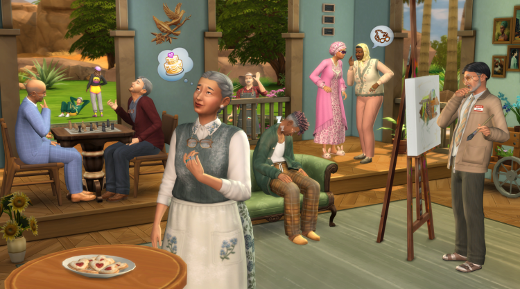Les Sims 4 sont devenus plus désordonnés, plus anciens et en quelque sorte plus tendance — et la vie universitaire reprend son cours 2