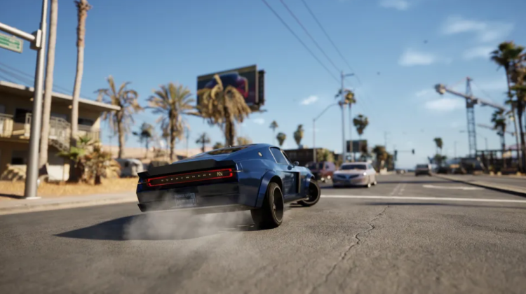 Le nouveau jeu des développeurs de GTA vous fait drifter comme dans un film Scène 4