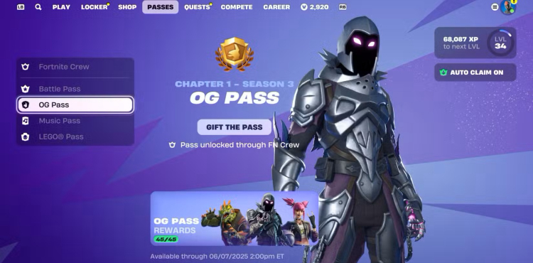Fortnite OG: When Does Chapter 1 Season 4 Begin? 1