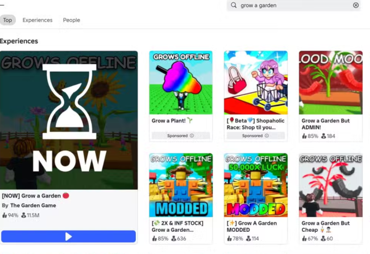 11 millions de joueurs car Bee Swarms: la mise à jour Grow a Garden a pris le contrôle de Roblox 1