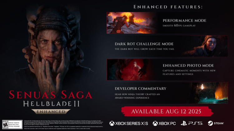 Hellblade II Enhanced arrive sur PS5 avec des mises à niveau majeures 1