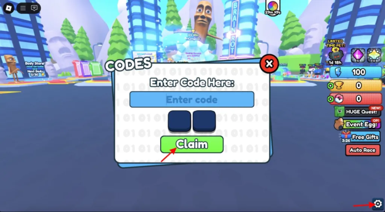 Roblox Brainrot Training Codes juillet 2025 2