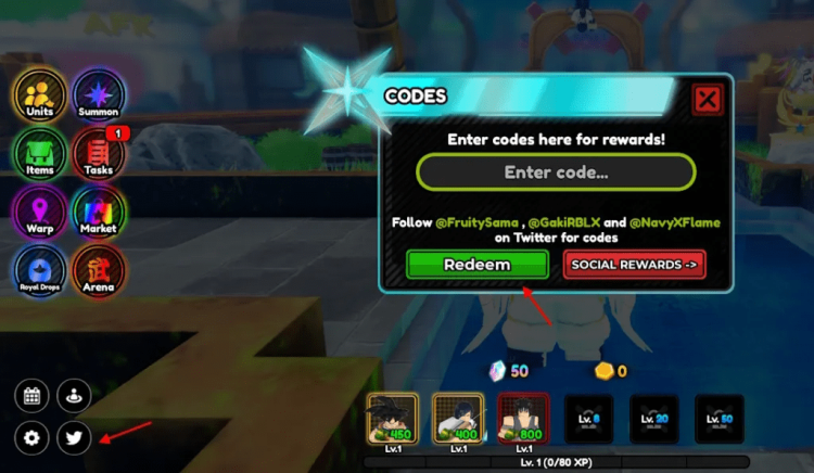 Roblox All Star Tower Defense X Codes juillet 2025 2